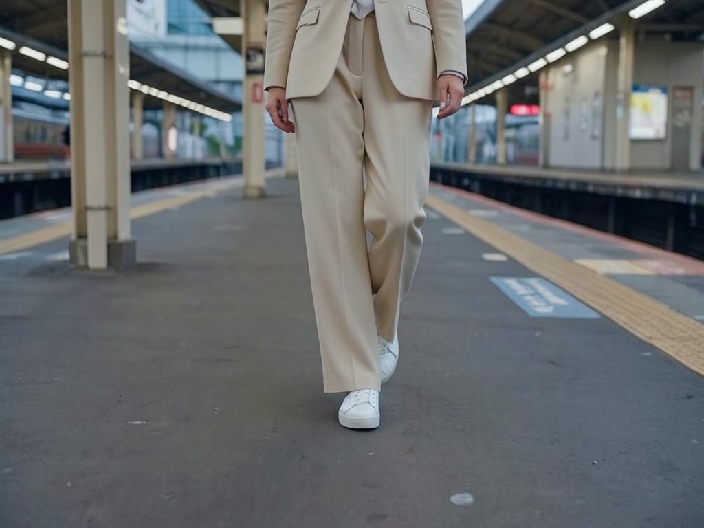 Preview rendered from “Woman transforms Tokyo station”