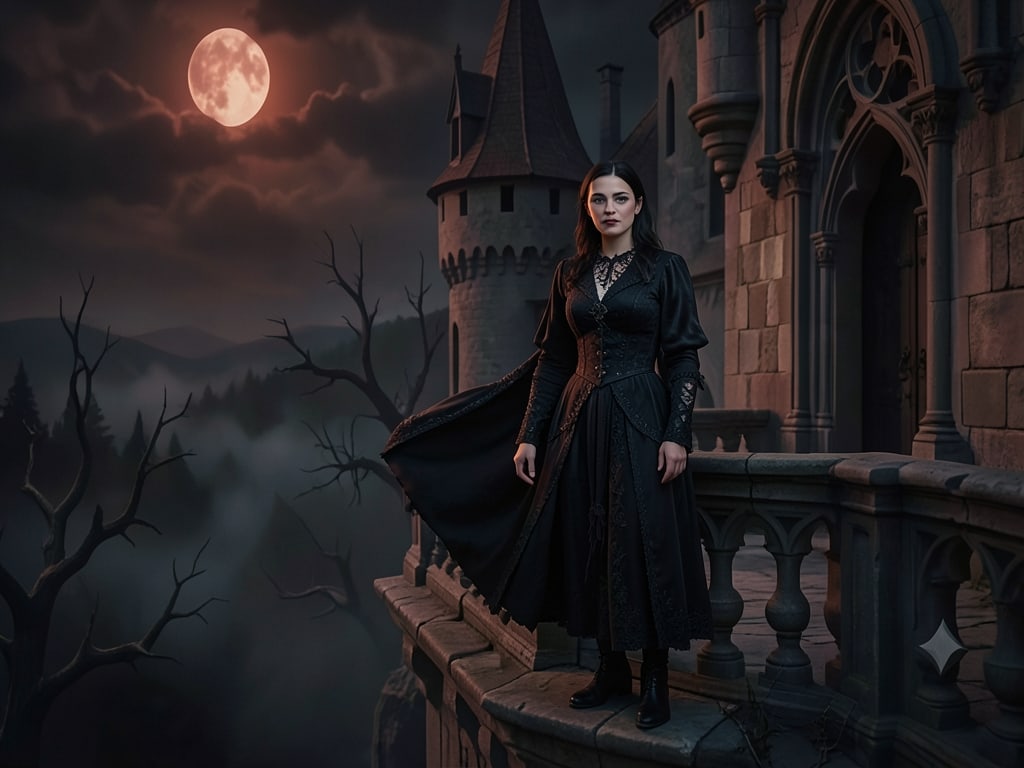 Preview rendered from “Gothic Vampire Horror Scene”