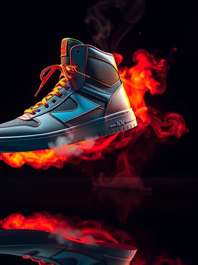 Preview of Sneaker Levitation Studio Shot