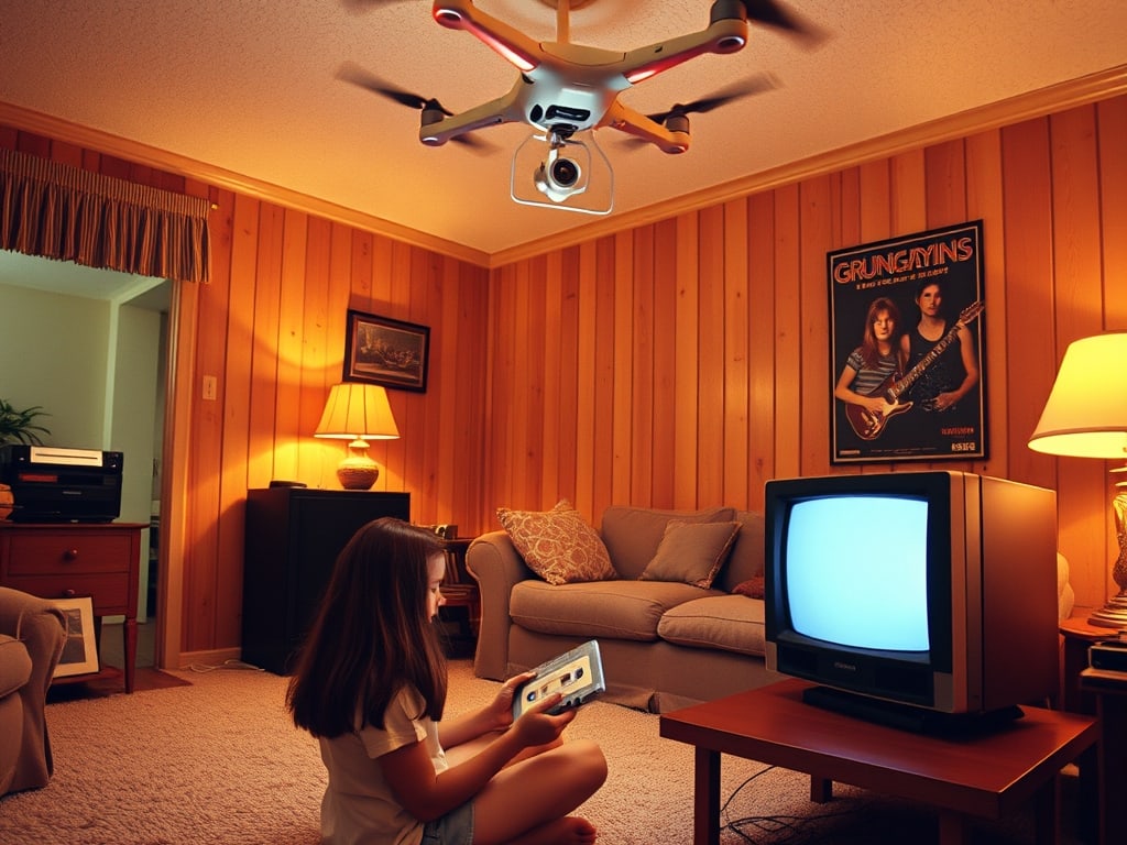 Preview of VHS Living Room Drone Rise