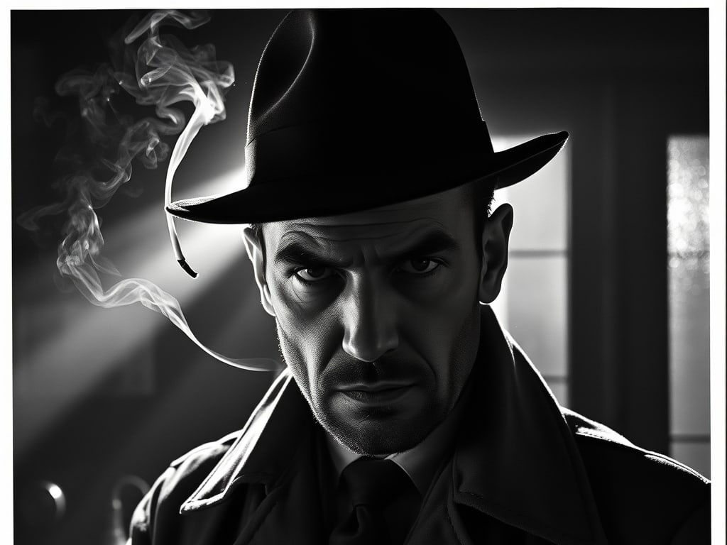Preview of Moody Film Noir Detective