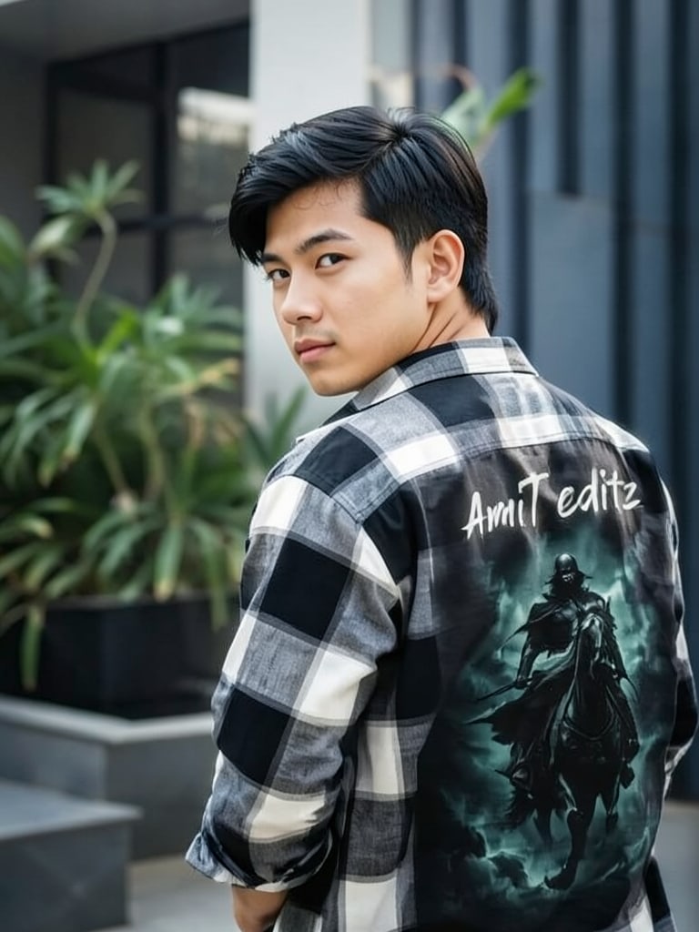 Preview of Asian boy portrait