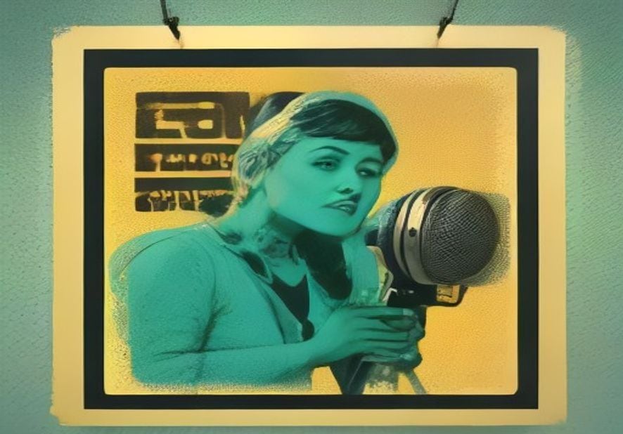 Preview of Podcast Cover Art Bold Retro