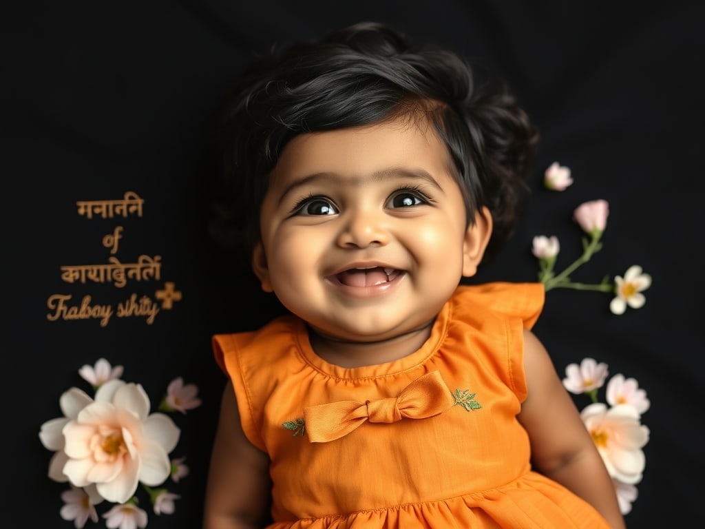 Preview rendered from “Niren Enterprise Embroidery Sequence Baby Frock for Kid Girls with Sleeveless Bow Surface Styling and Round Ne”