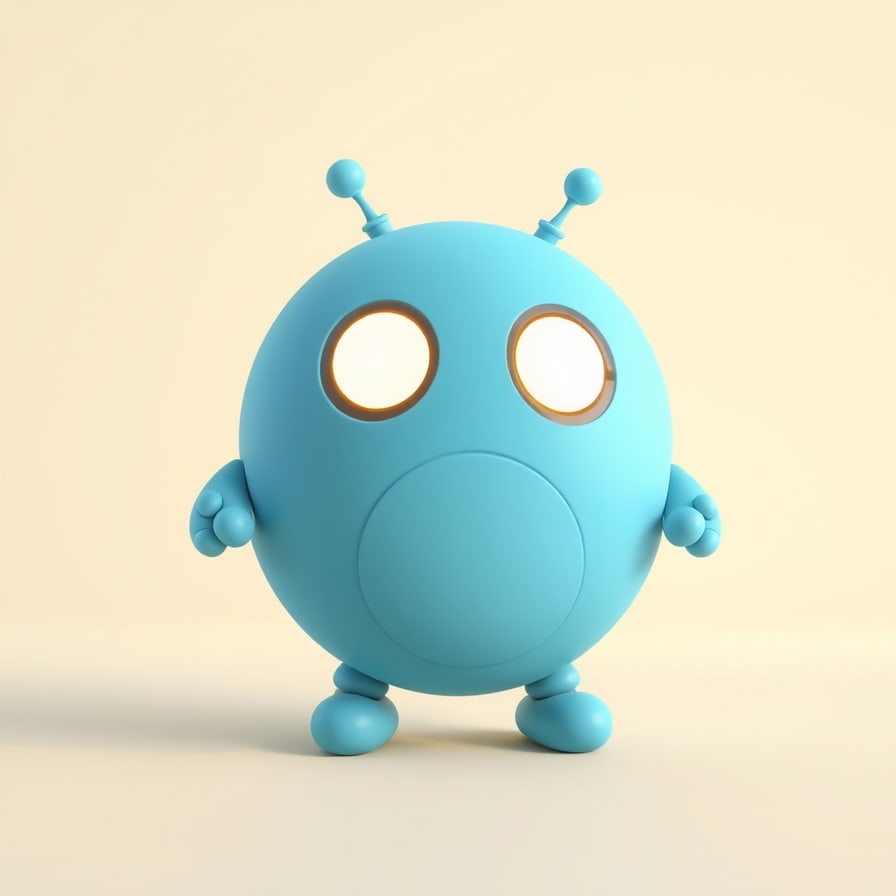 Preview of Clay Render Toy Character