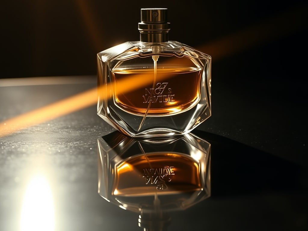 Preview of Elegant Rotating Perfume Bottle Video