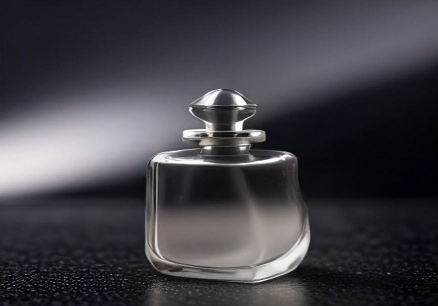 Preview of Editorial Glass Perfume Bottle Spotlight Shot