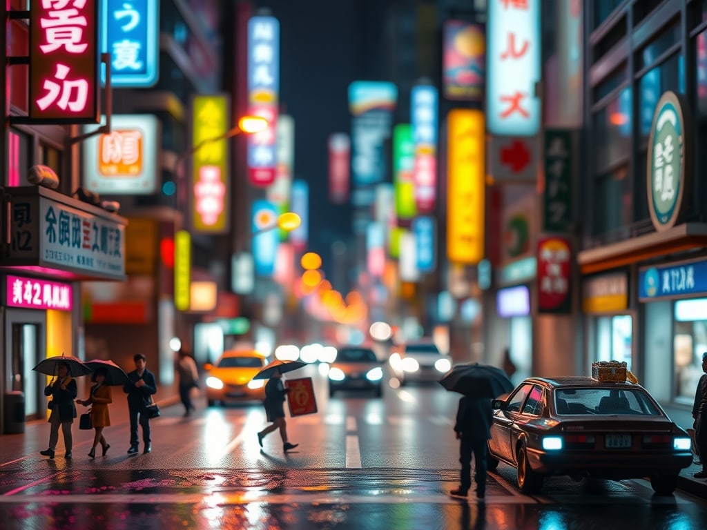 Preview of Tilt-Shift Miniature Tokyo