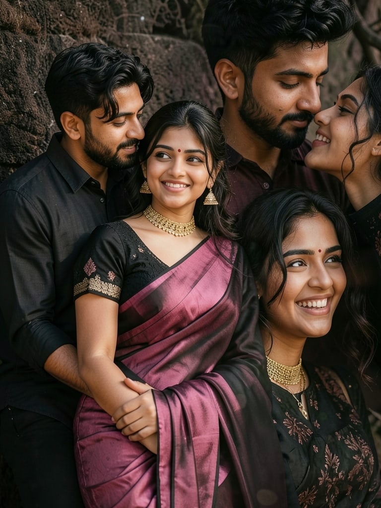Preview rendered from “South Indian Couple Double Exposure”