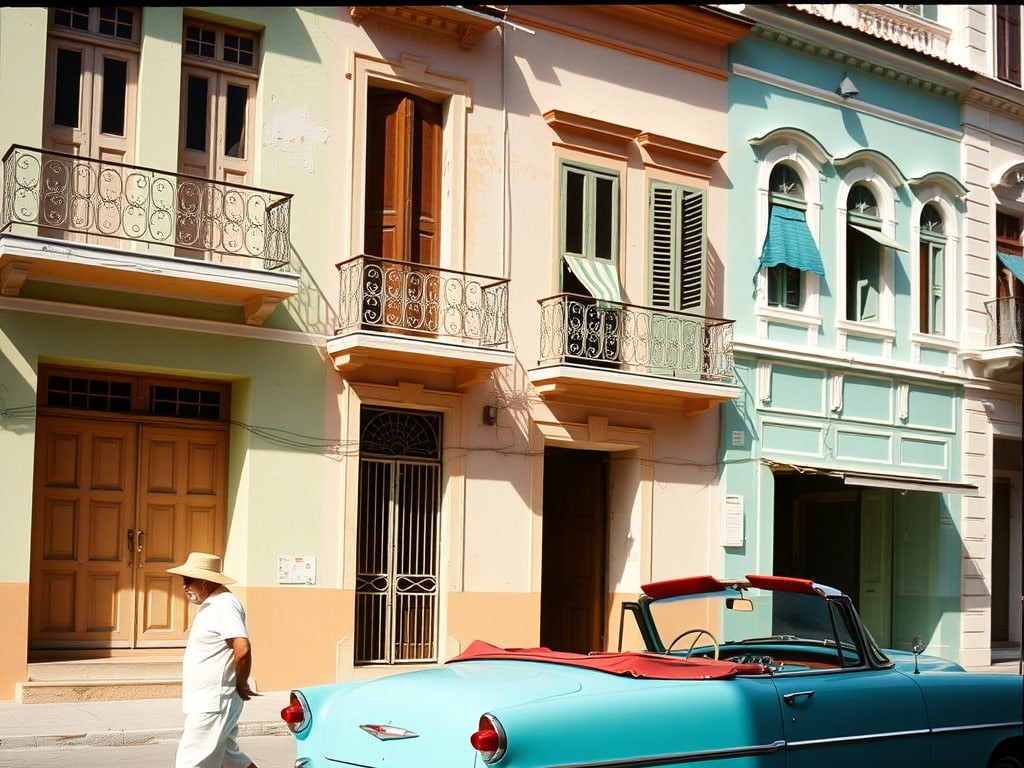 Preview of Havana Classic Car Street Scene