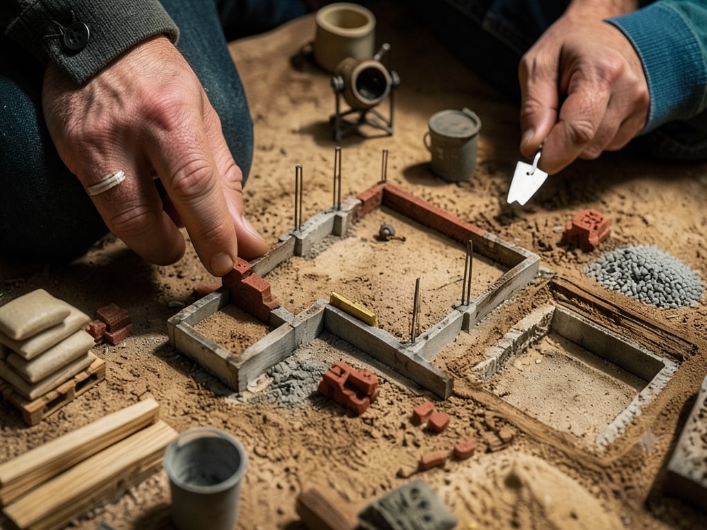 Preview rendered from “Miniature Construction Timelapse Video”
