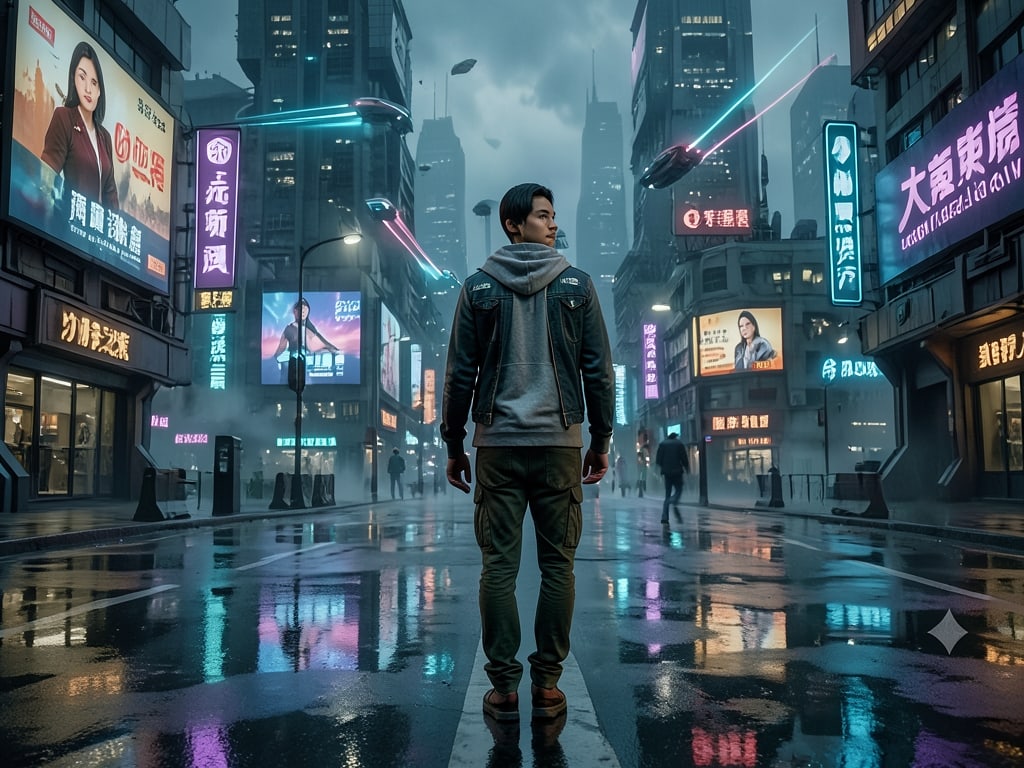 Preview rendered from “Cinematic Sci-Fi Megacity Scene”