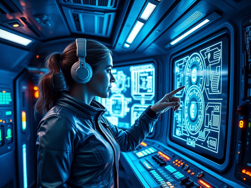 Preview of High‑Tech Space Station Thumbnail