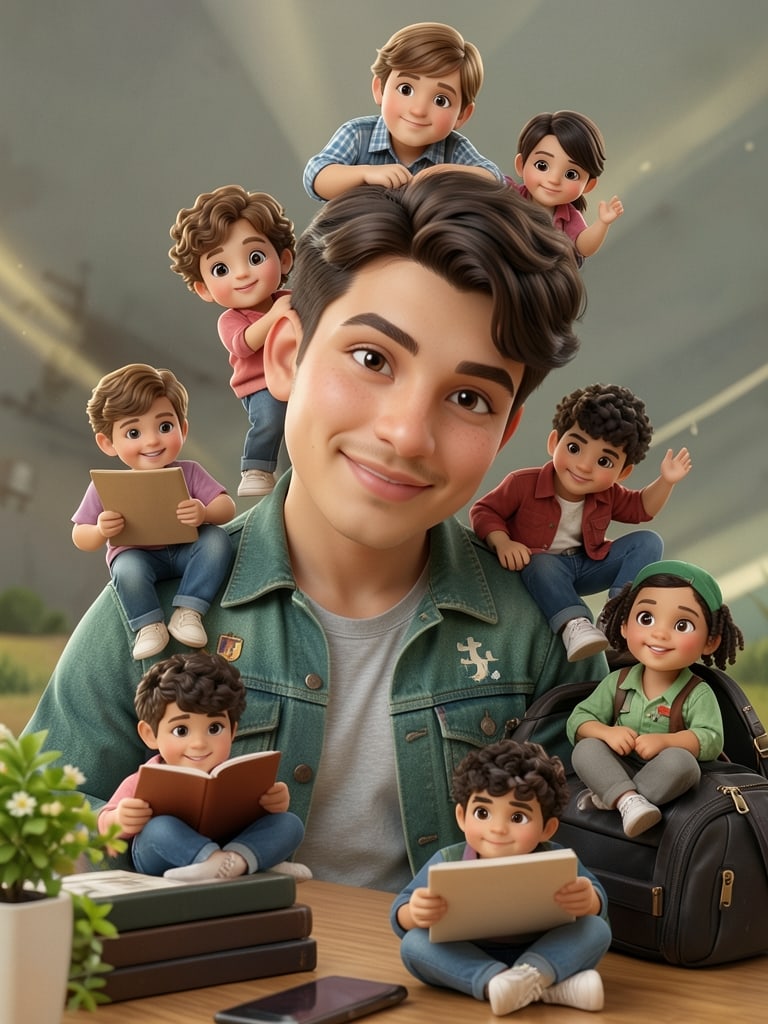 Preview of Mini Me Animated World