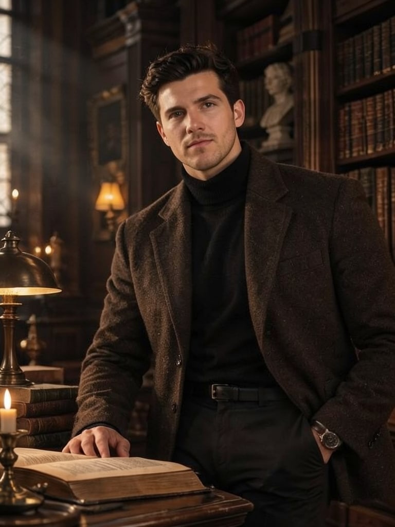 Preview of Luxury Fashion Library Portrait