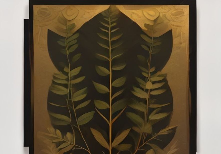 Preview of Ink and Gold Botanical Illustration