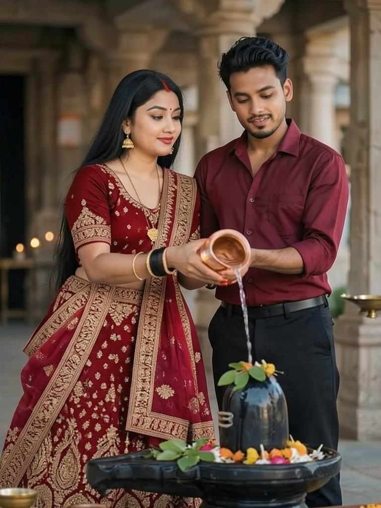 Preview rendered from “Indian Woman and Man”