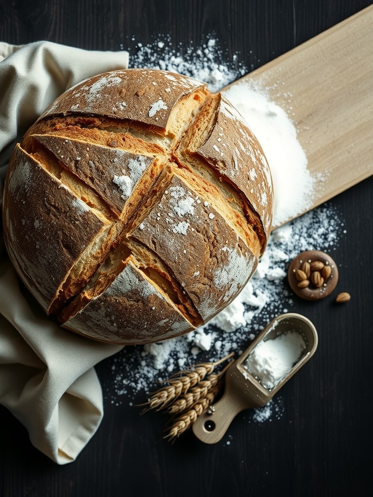 Preview of Rustic Sourdough Flat Lay