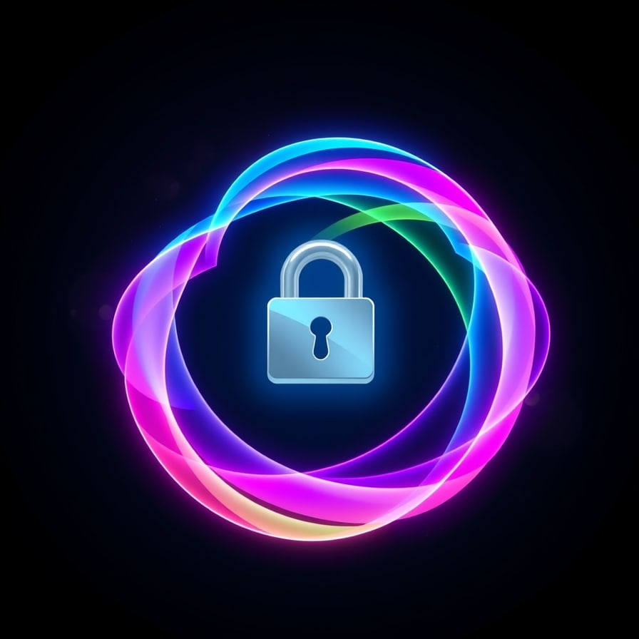 Preview of Holographic Data Stream Icon