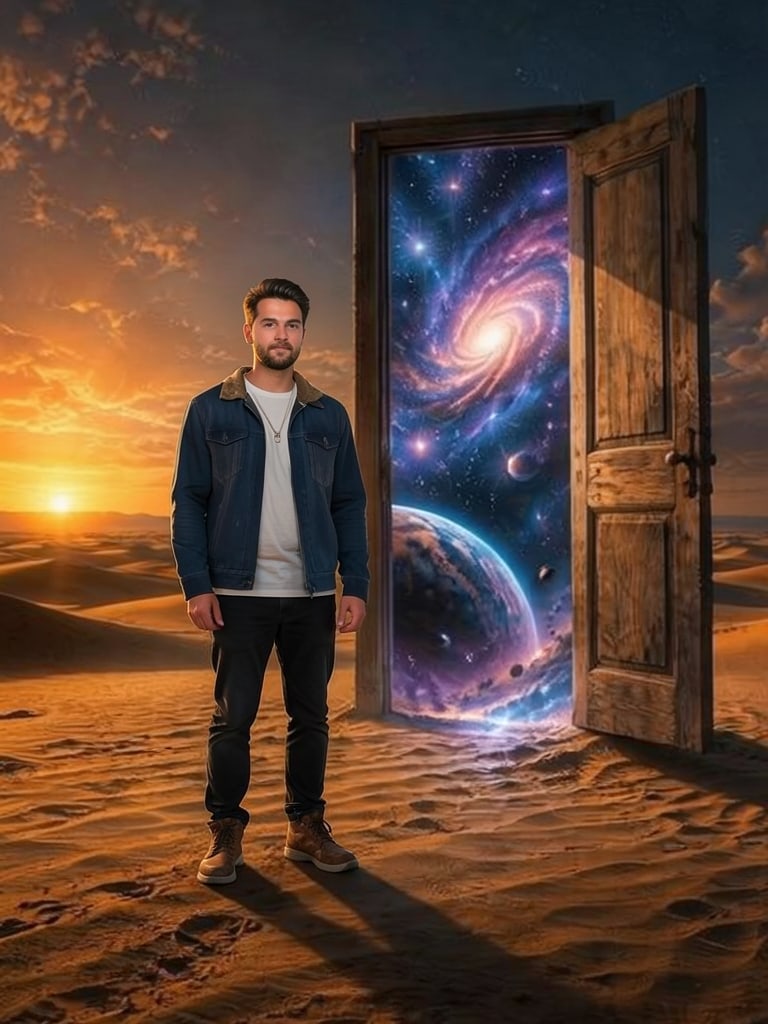 Preview rendered from “Surreal Cosmic Doorway”