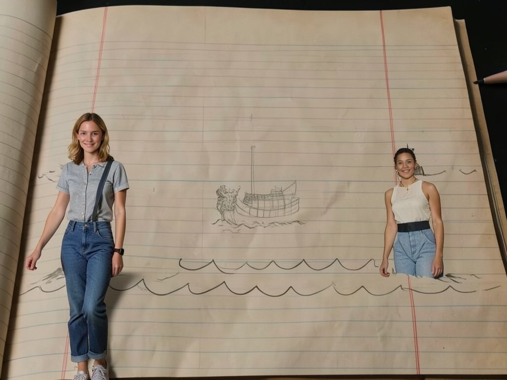 Preview rendered from “Hand-drawn Naval Battle Animation”